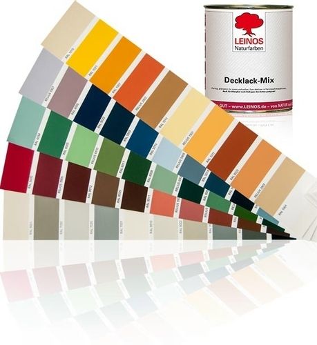 Decklack Standard-Farbtöne Leinos
