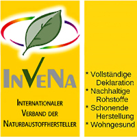 InVeNa internationaler Verband der Naturbauhersteller. Ökologisches nachhaltiges Bauen und Wohnen. Externer Link zur Homepage. 