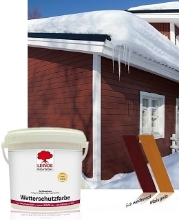 Wetterschutzfarbe-Schwedenfarbe wasserlösliche deckende Witterungsschutz